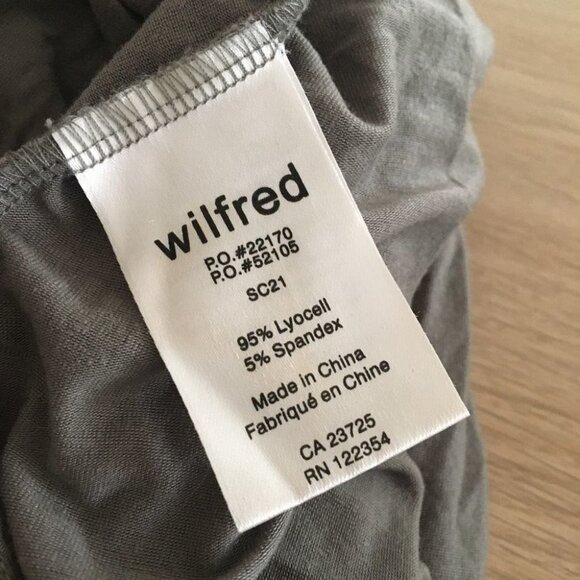 WILFRED  Aritzia Gray Pocket Dress - Picture 3 of 3